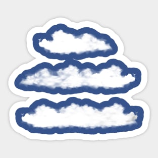 clouds Sticker